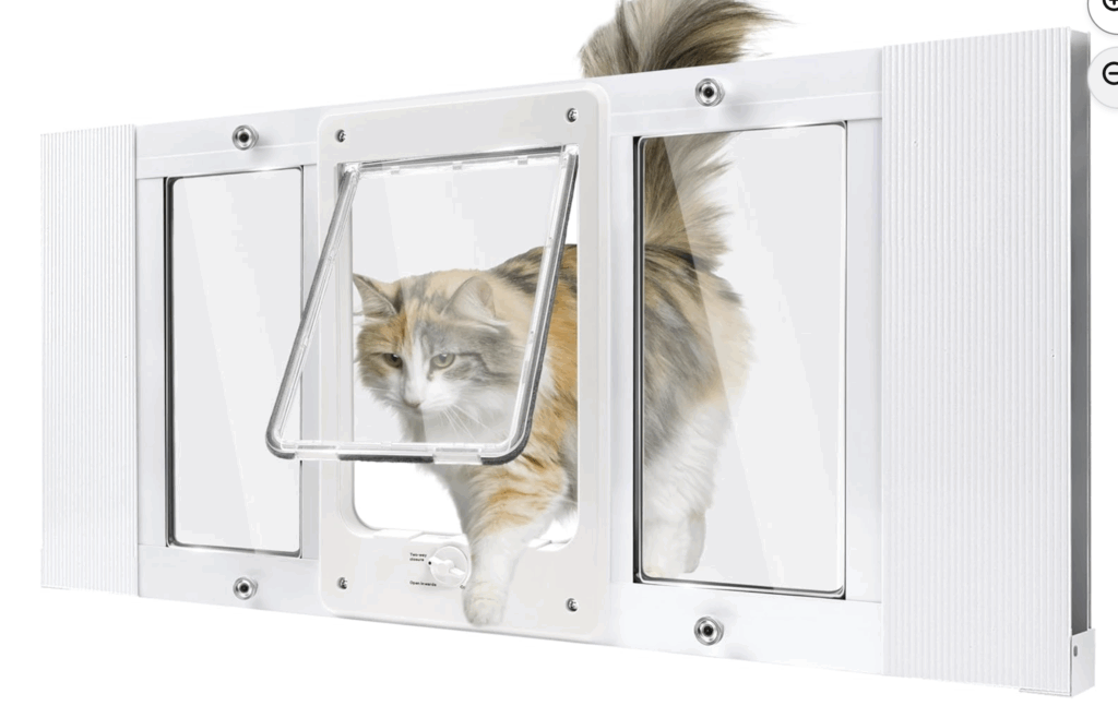 extra lage cat door for a Maine Coon